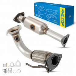 2003-2007 Honda Accord 2.4L, Rear Side, 2-PC Catalytic Converter, Fit Federal Emissions, PHILTOP 16323