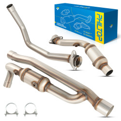 2011-2012 RAM 2500/3500, Front, Left, Right Side, 1-PC Catalytic Converter, Fit Federal Emissions, PHILTOP 50575