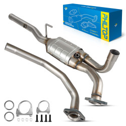 1996-1999 Ram 1500/Ram 2500/Ram 3500, Front Side, 1-PC Catalytic Converter, Fit Federal Emissions, PHILTOP 50505