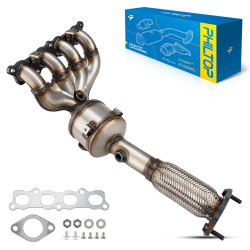 2011-2019 Ford Fiesta, Front Side, 1-PC Catalytic Converter, Fit Federal Emissions, PHILTOP 674927