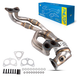 2005-2011 Subaru Forester/Impreza/Legacy/Outback, Front Side, 1-PC Catalytic Converter, Fit Federal Emissions, PHILTOP 16564