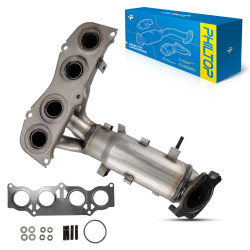 2002-2006 Toyota Camry/Solara 2.4L, Front Side, 1-PC Catalytic Converter, Fit Federal Emissions, PHILTOP 54723