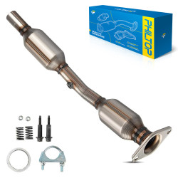 2003-2008 Toyota Corolla/Pontiac Vibe, Front Side, 1-PC Catalytic Converter, Fit Federal Emissions, PHILTOP 53717