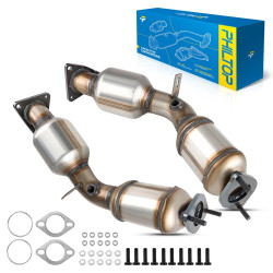 Catalytic Converter For 2008 2009 2010 2011 2012 Infiniti G37 3.7L Pair, Fit Federal Emissions, PHILTOP 644029