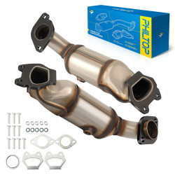 2011-2016 Chrysler Town & Country 3.6L, Front Rear Side, 2-PC Catalytic Converter, Fit Federal Emissions, PHILTOP 16779