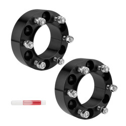 6x5.5 inchs Wheel Spacers 2 inchs, M12x1.5 106mm, 2PCS PHILTOP