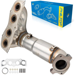 2007-2009 Toyota Camry 2.4L, Front Side, 1-PC Catalytic Converter, EPA Compliant, PHILTOP 674480
