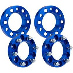 6x5.5 inchs Wheel Spacers 1 inch, M12x1.5 106mm, 4PCS PHILTOP