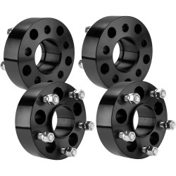 5x4.5" to 5x5" Wheel Adapters Hub Centric 2" 71.5mm 1/2"x20 4Pcs PHILTOP®