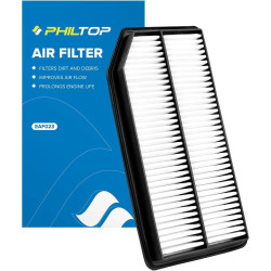 PHILTOP Engine Air Filter CA10015 Replacement for Honda Ridgeline 2006-2014, Rigid Panel