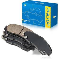 PHILTOP Ceramic Front Brake Pads For Honda Accord 2003-2011, 4 Pcs replace # D787