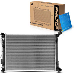 PHILTOP CU13603 Radiator 18-7/8"Core Compatible With 2016-2020 Optima 2.4L GAS