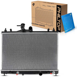 PHILTOP Replacement Radiator Compatible with 2007-2012 Versa 1.8L, 2012 Versa 1.6L CU13002