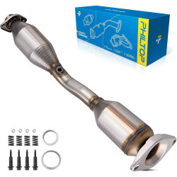 2007-2012 Nissan Versa, Rear Side, 1-PC Catalytic Converter, Fit Federal Emissions, PHILTOP 53794