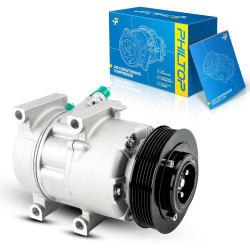 PHILTOP Air Conditioner AC Compressor with Clutch Replacement for Hyundai Sonata 2012-2014 2.0TL, Kia Optima 2012-2018 2.0TL, Ki