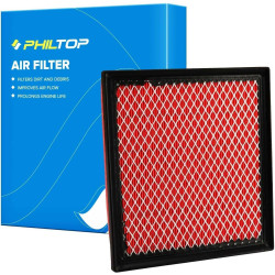 PHILTOP Upgraded Engine Air Filter CA10755 Replacement for 2011-2021 Grand Cherokee 3.6L/V8 5.7L/V8 6.4L, 2012-2017 Camry V6 3.5