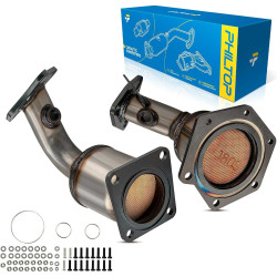 2007-2013 Nissan Altima 3.5L, Left Right Side, 2-PC Catalytic Converter, EPA Compliant, PHILTOP 16700 16702