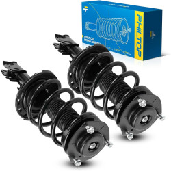 PHILTOP Front Complete Struts and Shocks Absorber Assembly with Coil Spring Fit For Toyota 2007-2011 Camry,Suspension struts 172
