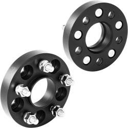 5x4.25 inchs Wheel Spacers 1 inch, M12x1.5 63.4mm, 2PCS PHILTOP