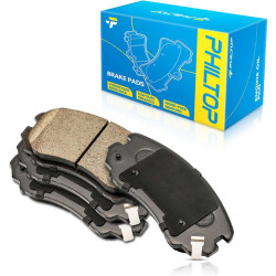 PHILTOP Ceramic Front Brake Pads For Kia Optima 2003-2010, 4 Pcs replace # D924