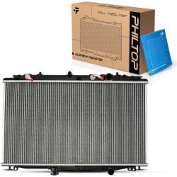 PHILTOP CU2797 Radiator 28-1/4"Core Compatible With 2003-2007 Accord 2.4L(2005-2007 Denso Design ONLY)