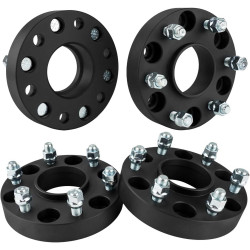 6x5.5 inchs Wheel Spacers 1.25 inchs, M14x1.5 78.1mm, 4PCS PHILTOP