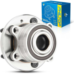 PHILTOP 512460 Rear Wheel Bearing and Hub Assembly for 2011-2019 Ford Explorer, 2013-2019 Ford Police Interceptor Utility 5 Lugs