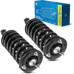 PHILTOP Front Struts for TITAN 2004-2015, TITAN 2017-2022, Shock Absorber Complete Suspension 171358 * 2, Struts with Coil Sprin
