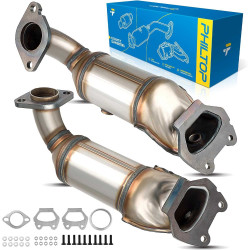 2011-2016 Grand Caravan 3.6L V6, Front Rear Side, 2-PC Catalytic Converter, EPA Compliant, PHILTOP 16779