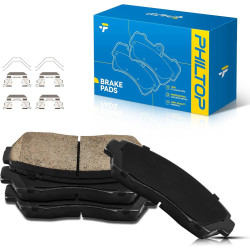 PHILTOP Ceramic Front Brake Pads For TLX 2021, 4 Pcs replace # D1521