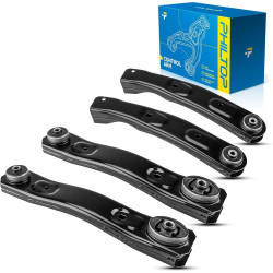 PHILTOP 4Pcs Front Control Arms Fit for 1999-2004 Grand Cherokee Suspension Kit, K640797 K640773