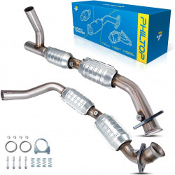 2005-2008 Ford E-150/E-250/E-350 5.4L, Front, Left, Right Side, 1-PC Catalytic Converter, Fit Federal Emissions, PHILTOP 50493