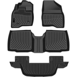 2015-2019 Ford Explorer 7 Seat SUV All Weather Custom Truck Floor Mats Best TPE Vehicle Floor Liners Automotive 1st 2nd 3rd Row 