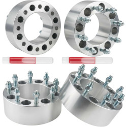 8x6.69 inchs Wheel Spacers 3 inchs, M14x1.5 125mm, 4PCS PHILTOP