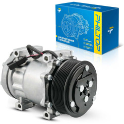 PHILTOP 11168589 Air Conditioner AC Compressor with Clutch for Dodge Ram 2500 1994-2005 5.9T,Ram 3500 1994-2005 5.9T