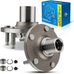 PHILTOP 518515 Front Wheel Bearing Hub Assembly Fit for Ford Escape 2001-2012, Mercury Mariner 2005-2011, Mazda Tribute 2001-200