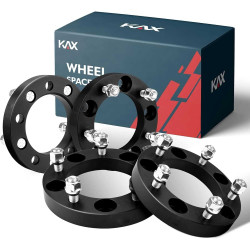 5x5.5 inchs Wheel Spacers 1 inch, 1/2"x20 108mm, 4PCS PHILTOP