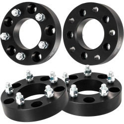 1.5" 5x5.5" to 5x5" 87.1mm 1/2" x20 Wheel Adapters 4Pcs PHILTOP®