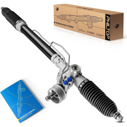 PHILTOP Power Steering Rack and Pinion Assembly Compatible with Audi 2002-2006 A4/A4 Quattro Replace 26-2914