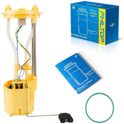 PHILTOP FG1224 Electric Fuel Pump Module Assembly for Dodge Ram 2500/3500 2005-2009 5.9L & 6.7L – Replaces E7181M, FP22034S, P76