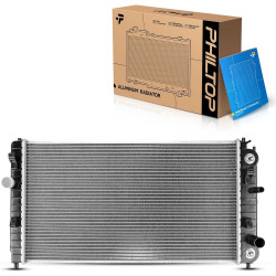 PHILTOP CU2264 Radiator 26-1/8"Core Compatible With 1997-2003 Malibu 1999-2004 Alero 1997-1999 Cutlass 1999-2005 Grand Am
