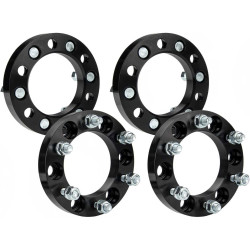 6x5.5 inchs Wheel Spacers 1 inch, M12x1.5 108mm, 4PCS PHILTOP
