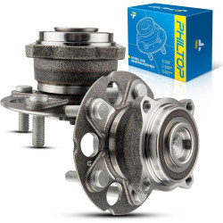 PHILTOP 512344 FWD Rear Wheel Bearing &amp; Hub Assembly Compatible with 2007-2011 Honda CR-V, 2012-2015 Honda Crosstour, 2010-2