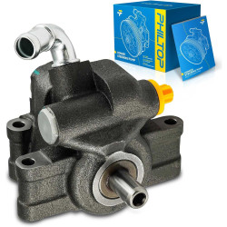 PHILTOP 96-369 Power Steering Pump Fit For 2005-2008 F150 4.2L, OE Replace# 96369, 7L3Z3A674B, 6L3Z3A674BA, 7L3Z3A674DRM