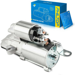 PHILTOP New Starter Motor Replacement for Ford,Mercury,Mazda for Focus, Escape, Fusion, Edge, Explorer, Taurus, Transit Connect,