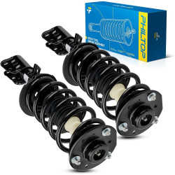 PHILTOP Front Struts Shock Absorber Assembly Fits Equinox 2010 2011 2012 2013 2014 2015 2016, Complete Suspension 272526 272527,