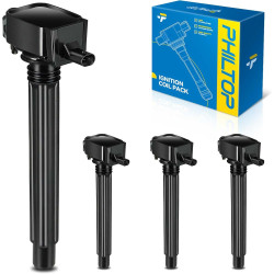 PHILTOP UF751 Ignition Coil 4 Packs Fit for 2014-2020 Cherokee 2.4L, 2018-2021 Compass, 2015-2021 Renegade 2.4L, 2015-2017 200 2