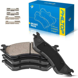PHILTOP Ceramic Front Brake Pads ford F-150 1999-2004, Expedition 1997-2002, F-250 HD 1997, F-150 Heritage 2004, Lincoln Navigat