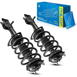 PHILTOP Front Left and Front Right Complete Struts and Shocks Absorber Assembly with Coil Spring Fit For Jeep 2007-2010 Patriot,