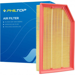 PHILTOP Engine Air Filter CA12373 Replacement for Jeep JL Series Wrangler 2018-2023, JT Series Gladiator 2020-2023, 2.0L 3.6L, F